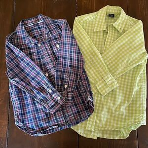 2 Gap Kids Button Down Shirts